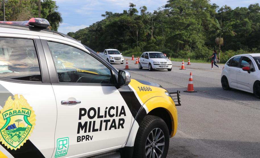 Batalhão Rodoviário registra queda de acidentes no Paraná e no Litoral durante o Réveillon