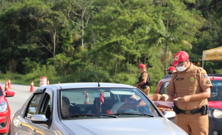 Batalhão Rodoviário registra queda de acidentes no Paraná e no Litoral durante o Réveillon