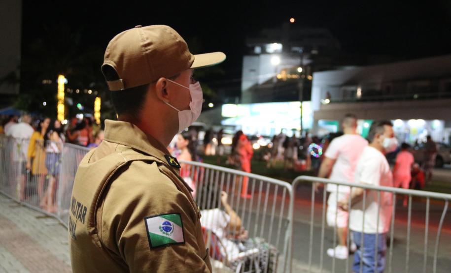 Com reforço de policiamento no Litoral, PM atende 208 ocorrências e faz 22 encaminhamentos no Réveillon 2021