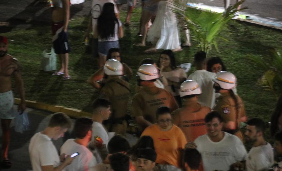 Com reforço de policiamento no Litoral, PM atende 208 ocorrências e faz 22 encaminhamentos no Réveillon 2021