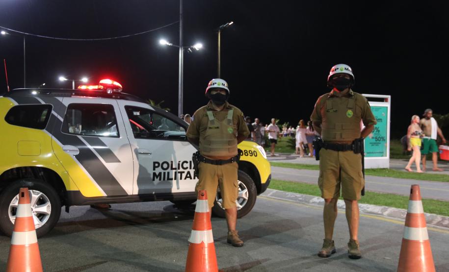 Com reforço de policiamento no Litoral, PM atende 208 ocorrências e faz 22 encaminhamentos no Réveillon 2021