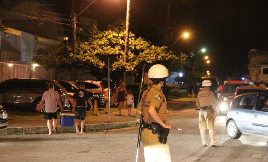 Com reforço de policiamento no Litoral, PM atende 208 ocorrências e faz 22 encaminhamentos no Réveillon 2021