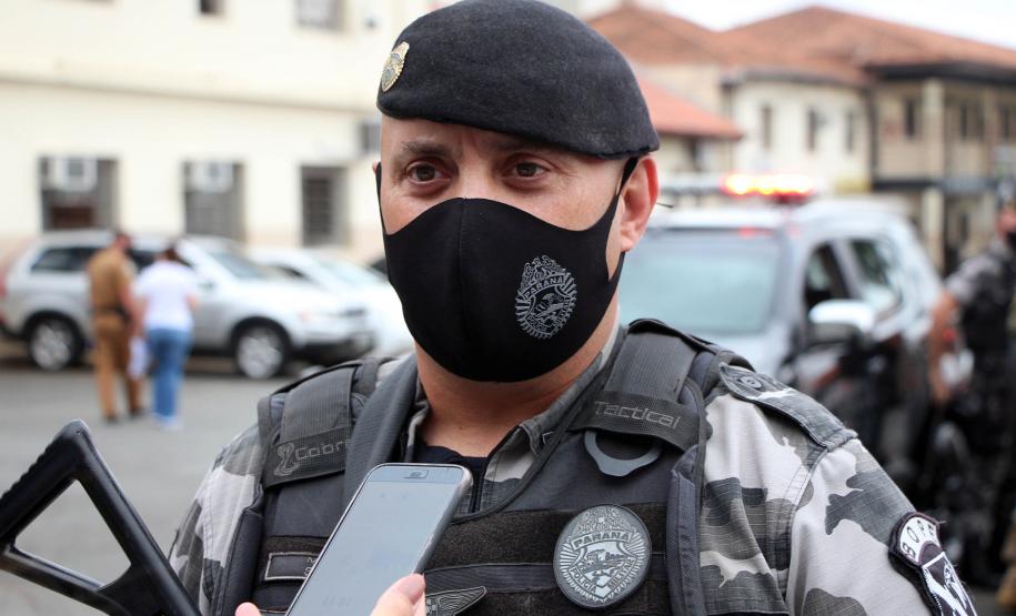 Cerca de 60 policiais do BOPE reforçam o policiamento em Curitiba e na Região Metropolitana de Curitiba (RMC)