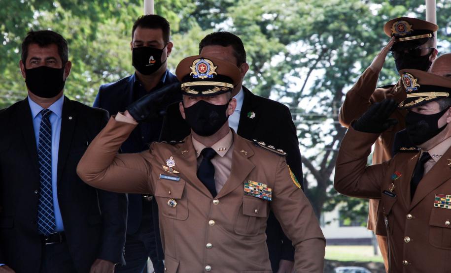 Solenidade marca a passagem de comando da APMG em São José dos Pinhais, na RMC