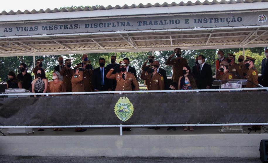 Solenidade marca a passagem de comando da APMG em São José dos Pinhais, na RMC