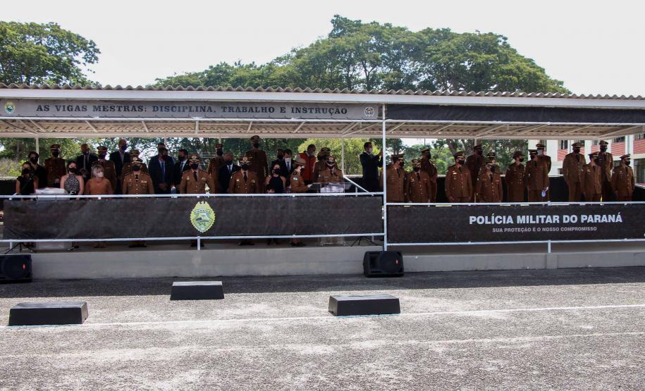 Solenidade marca a passagem de comando da APMG em São José dos Pinhais, na RMC