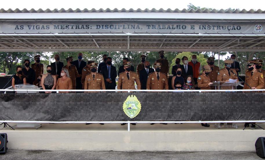 Solenidade marca a passagem de comando da APMG em São José dos Pinhais, na RMC