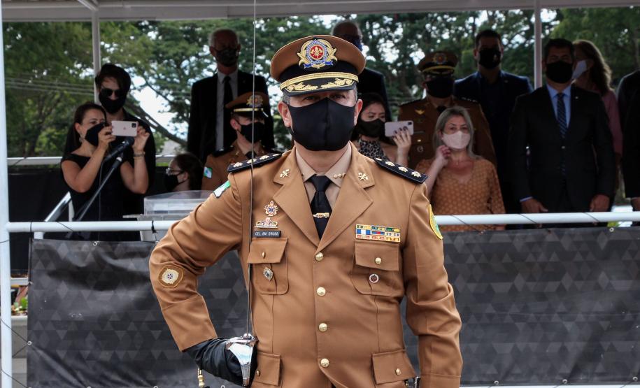 Solenidade marca a passagem de comando da APMG em São José dos Pinhais, na RMC