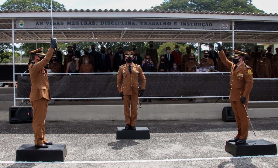 Solenidade marca a passagem de comando da APMG em São José dos Pinhais, na RMC