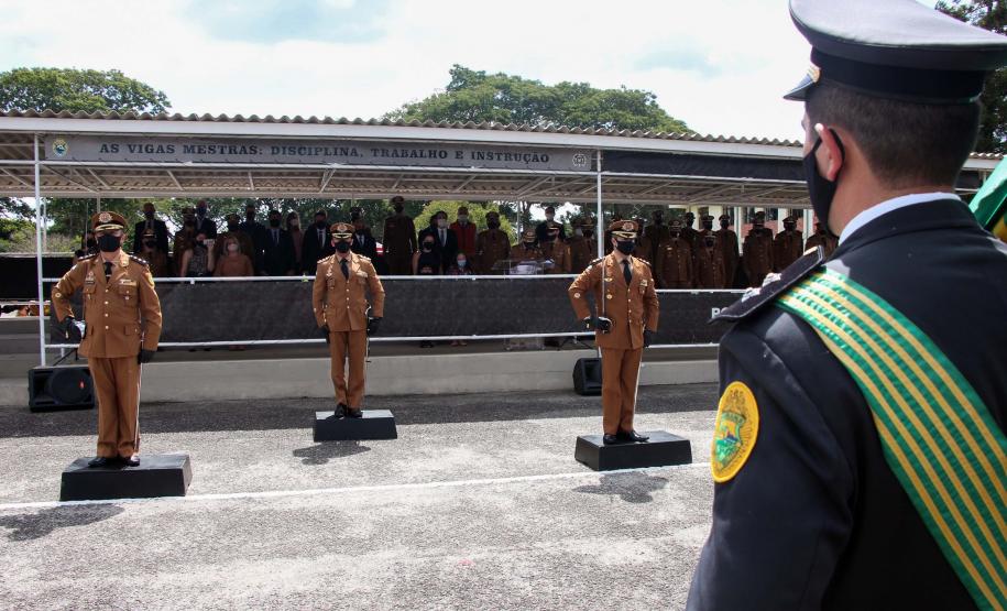 Solenidade marca a passagem de comando da APMG em São José dos Pinhais, na RMC