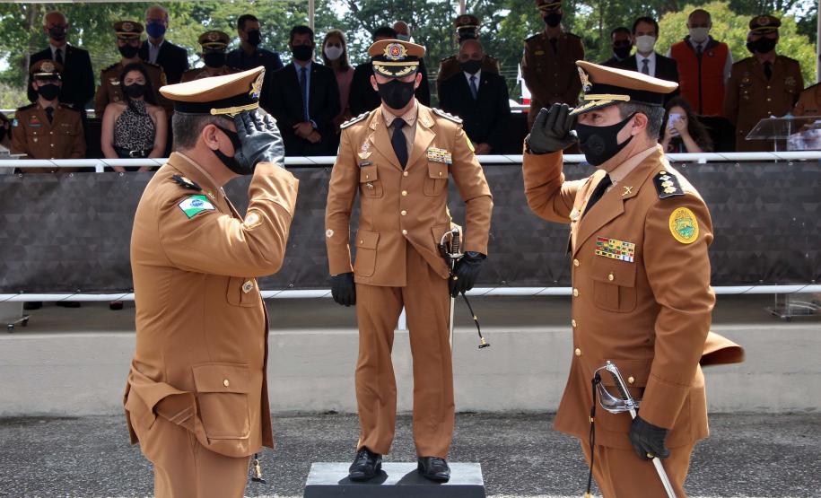 Solenidade marca a passagem de comando da APMG em São José dos Pinhais, na RMC