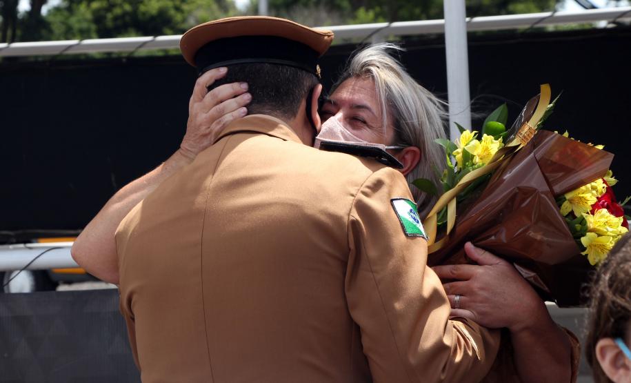 Solenidade marca a passagem de comando da APMG em São José dos Pinhais, na RMC