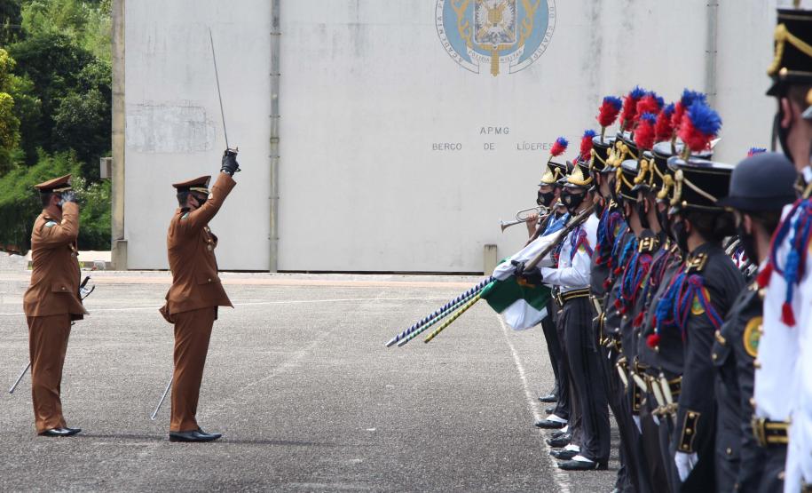 Solenidade marca a passagem de comando da APMG em São José dos Pinhais, na RMC