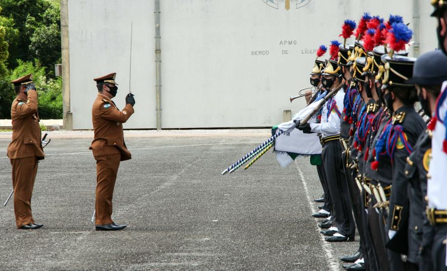 Solenidade marca a passagem de comando da APMG em São José dos Pinhais, na RMC