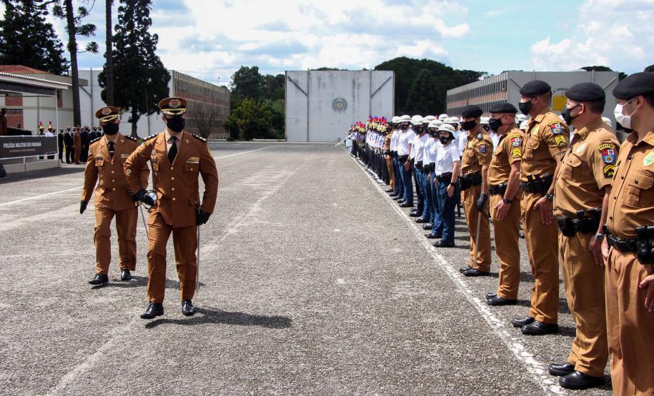 Solenidade marca a passagem de comando da APMG em São José dos Pinhais, na RMC