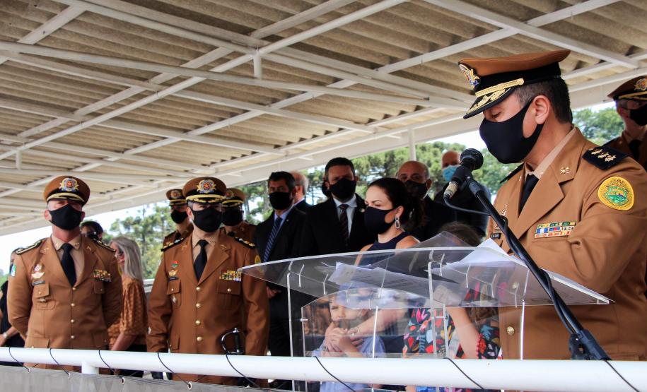 Solenidade marca a passagem de comando da APMG em São José dos Pinhais, na RMC