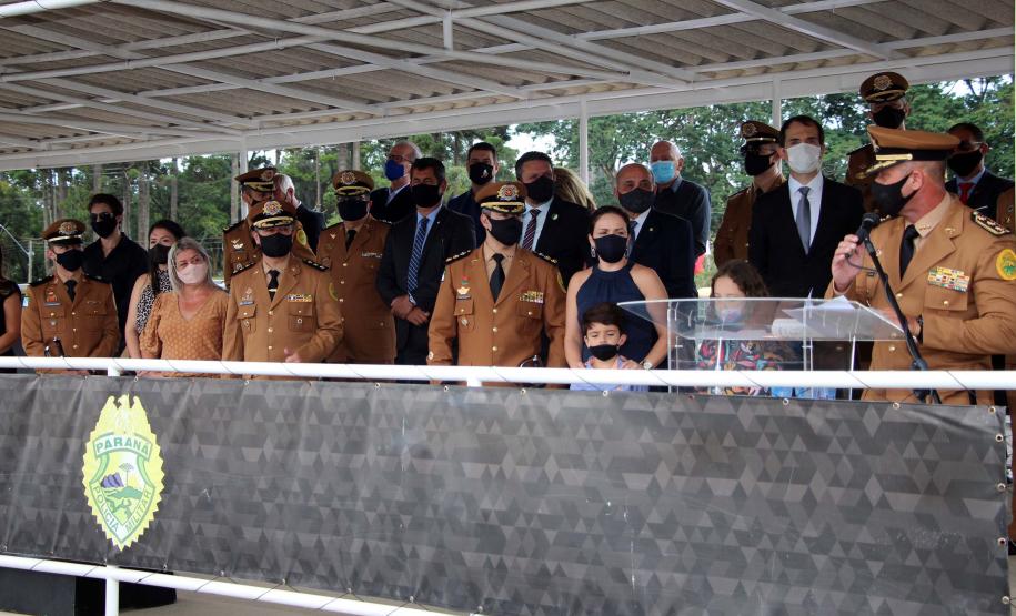 Solenidade marca a passagem de comando da APMG em São José dos Pinhais, na RMC