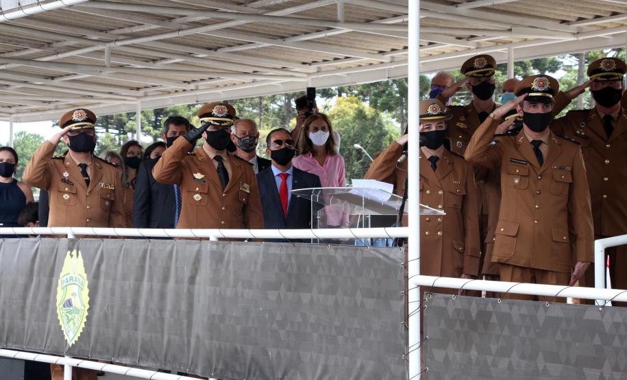 Solenidade marca a passagem de comando da APMG em São José dos Pinhais, na RMC