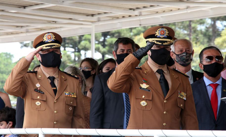 Solenidade marca a passagem de comando da APMG em São José dos Pinhais, na RMC