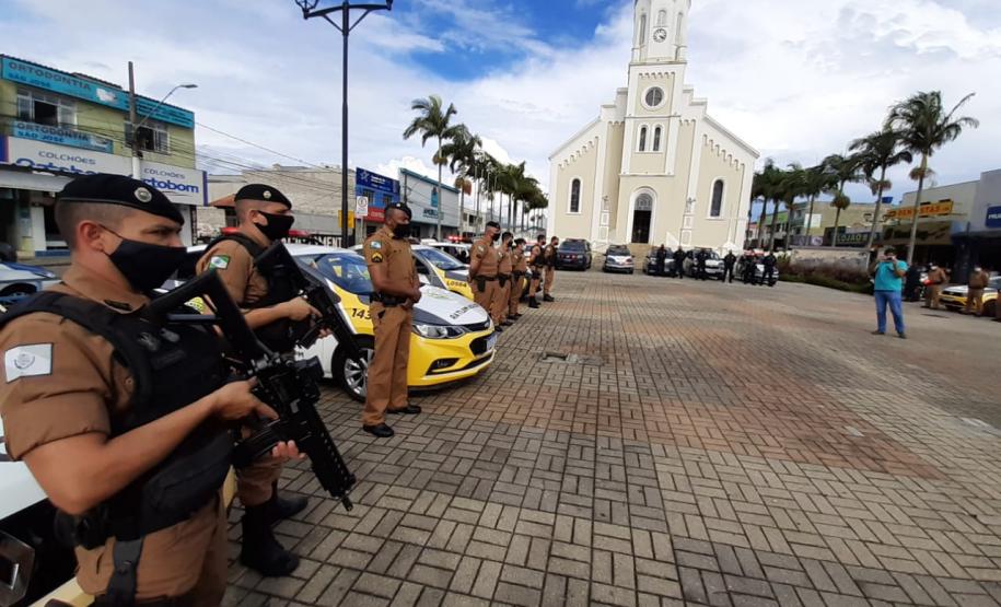 Operação Vida: quase 300 pessoas e mais de 100 veículos são abordados na Região Metropolitana de Curitiba