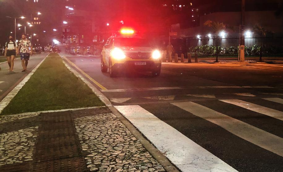 Com reforço de policiamento no Litoral, PM atende 208 ocorrências e faz 22 encaminhamentos no Réveillon 2021