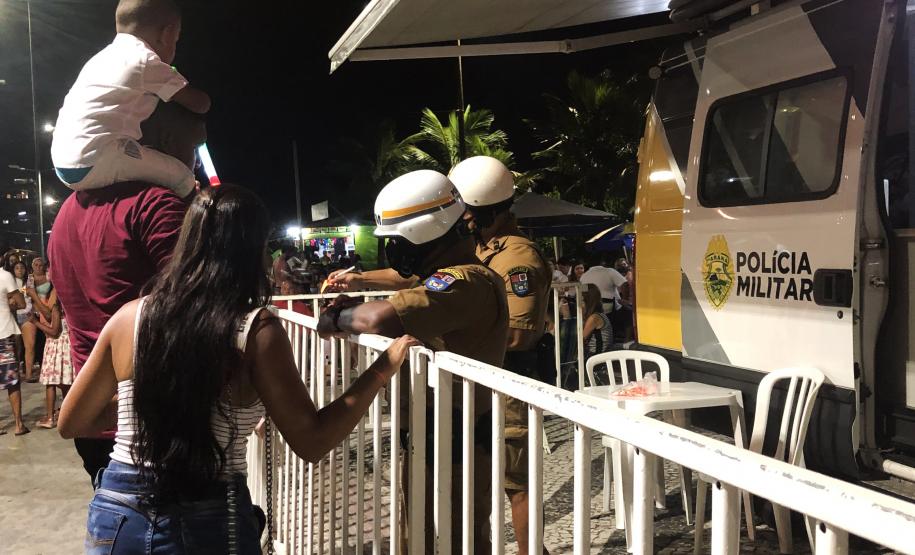 Com reforço de policiamento no Litoral, PM atende 208 ocorrências e faz 22 encaminhamentos no Réveillon 2021