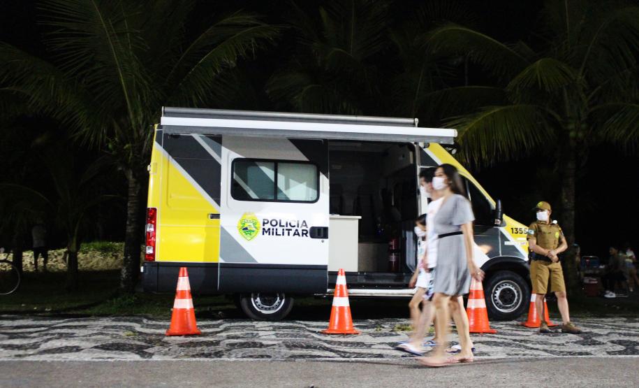 Com reforço de policiamento no Litoral, PM atende 208 ocorrências e faz 22 encaminhamentos no Réveillon 2021