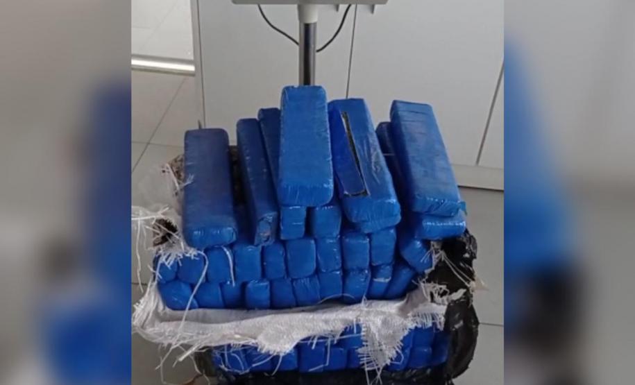 BPRv apreende quase 30 quilos de maconha durante patrulhamento em Cafezal do Sul (PR)