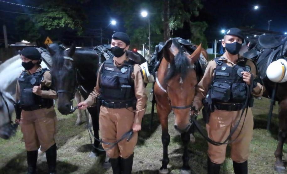 9º Batalhão mobiliza quase 100 policiais para reforçar policiamento em Paranaguá  com a operação Subárea IV