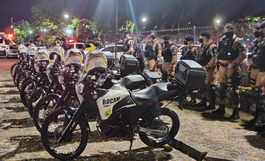 9º Batalhão mobiliza quase 100 policiais para reforçar policiamento em Paranaguá  com a operação Subárea IV