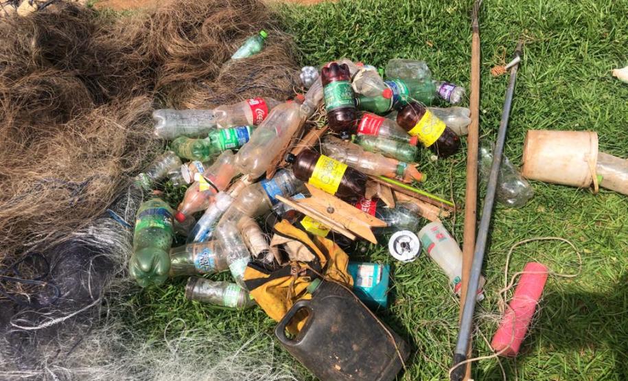 Operação da Polícia Ambiental no Sudoeste do estado recupera Jet Ski furtado e equipamentos usados em pesca ilegal