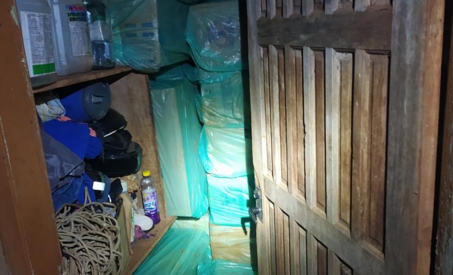 BPFRON apreende contrabando e arma de fogo durante Operação Hórus em Pato Bragado-PR