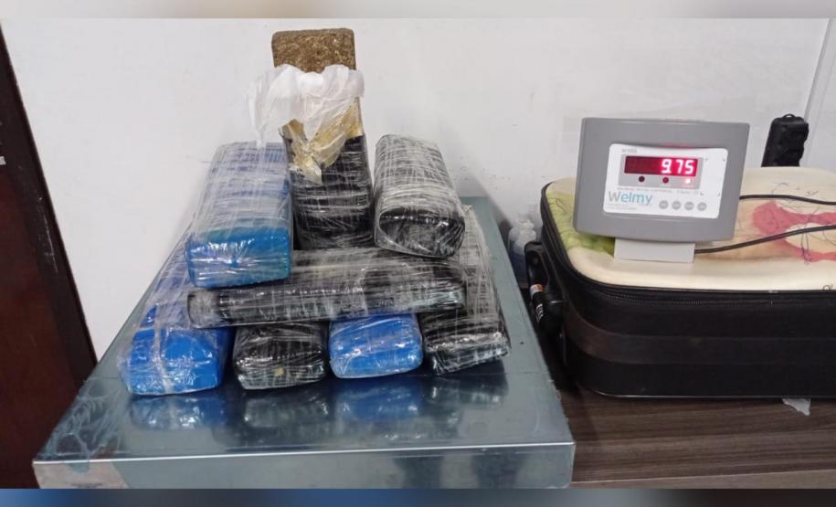 No Noroeste do estado, PM apreende 59 aves silvestres e 10 quilos de maconha em situações distintas