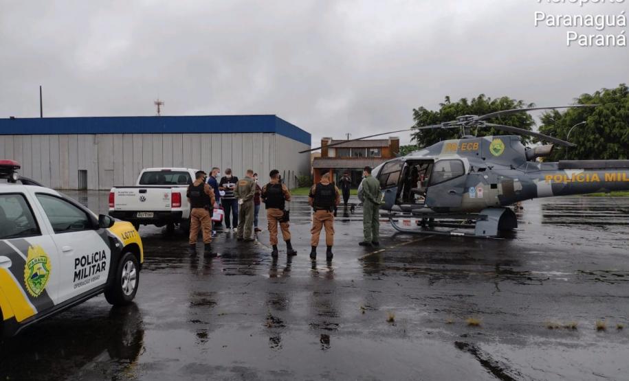 Polícia Militar presta apoio na distribuição de vacinas no Litoral