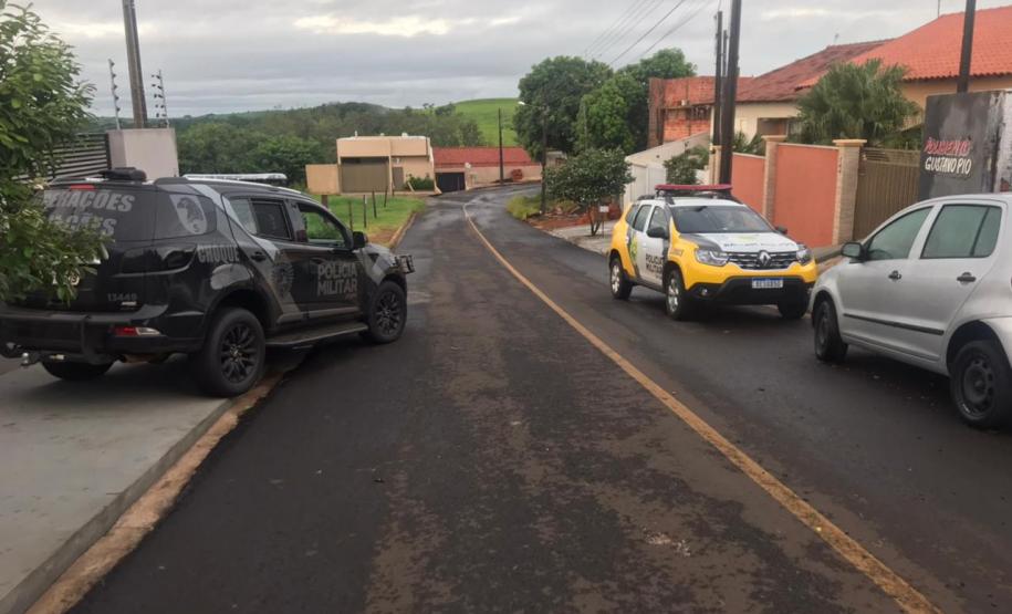 Batalhão da PM cumpre mandados judiciais contra o tráfico de drogas nas cidades de Cornélio Procópio e São Sebastião da Amoreira