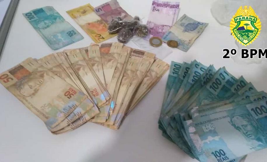 Em Ribeirão Claro, PM atende denúncia do 181 e apreende maconha e R$ 10 mil em dinheiro