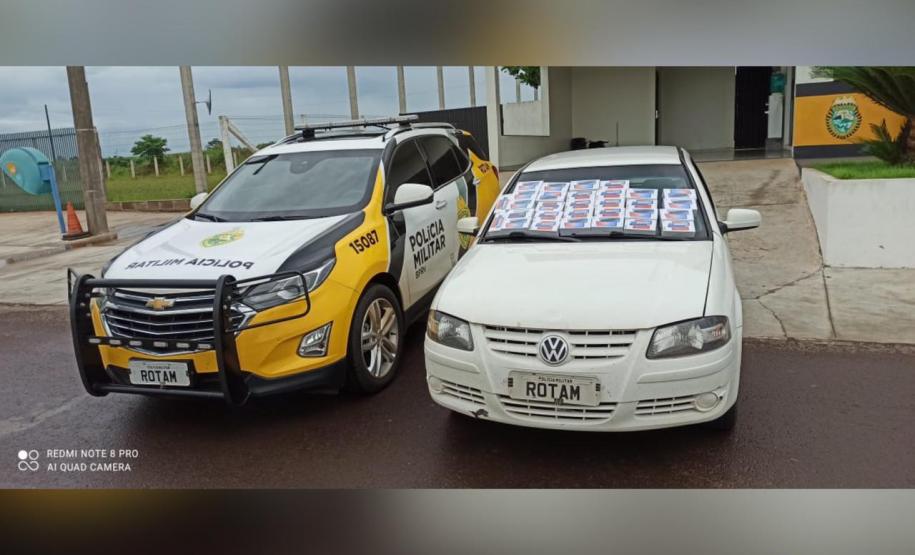 Polícia Rodoviária apreende 30 celulares contrabandeados durante Operação Vida, em Guaíra (PR)