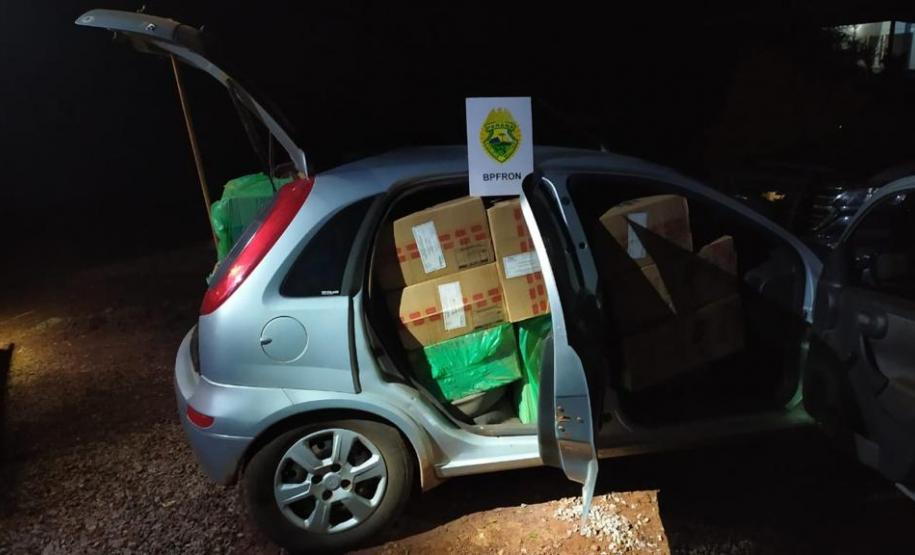 Cerca de 50 mil pacotes de cigarros contrabandeados são apreendidos durante a Operação Hórus, em Nova Santa Rosa, no Oeste do estado