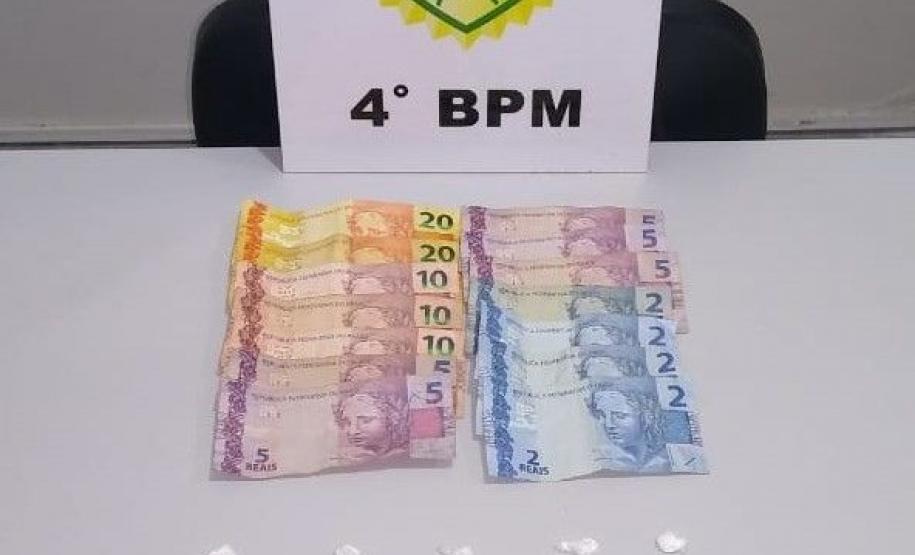Em quatro ações separadas, PM encaminha quatro pessoas por tráfico de drogas no mesmo dia, no Noroeste do Paraná
