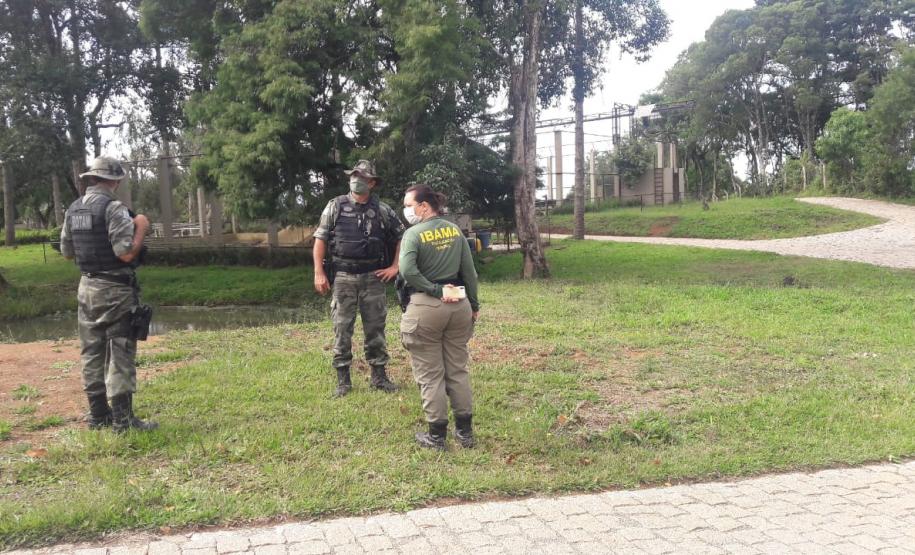 Polícia Ambiental presta apoio na remoção de tigre da Malásia e papagaios para o Zoológico de Curitiba