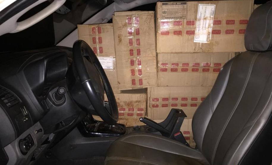 Operação Hórus: ações distintas do Batalhão de Fronteira resultam na apreensão de mais de R$ 1 milhão em material ilegal, no Oeste do estado