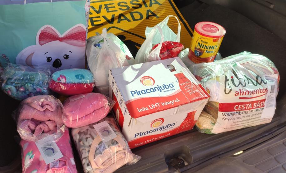 Campanha do BPTran ampara famílias carentes com doação de alimentos