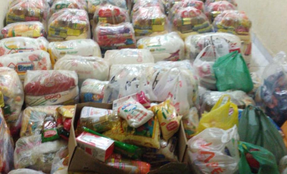 Campanha do BPTran ampara famílias carentes com doação de alimentos