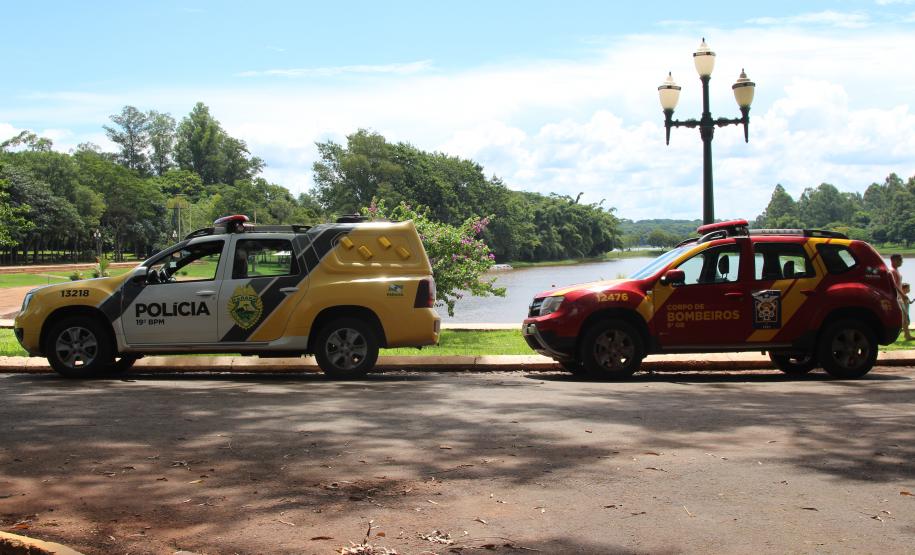 PM e Bombeiros atuam nas prainhas de água doce da Costa Oeste