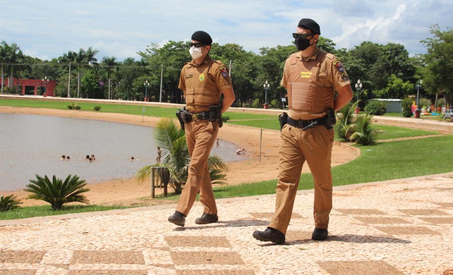 PM e Bombeiros atuam nas prainhas de água doce da Costa Oeste