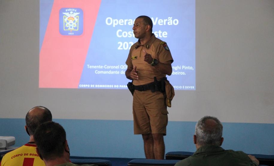 PM faz reunião de avaliação do Verão Consciente em Pontal do Paraná (PR)