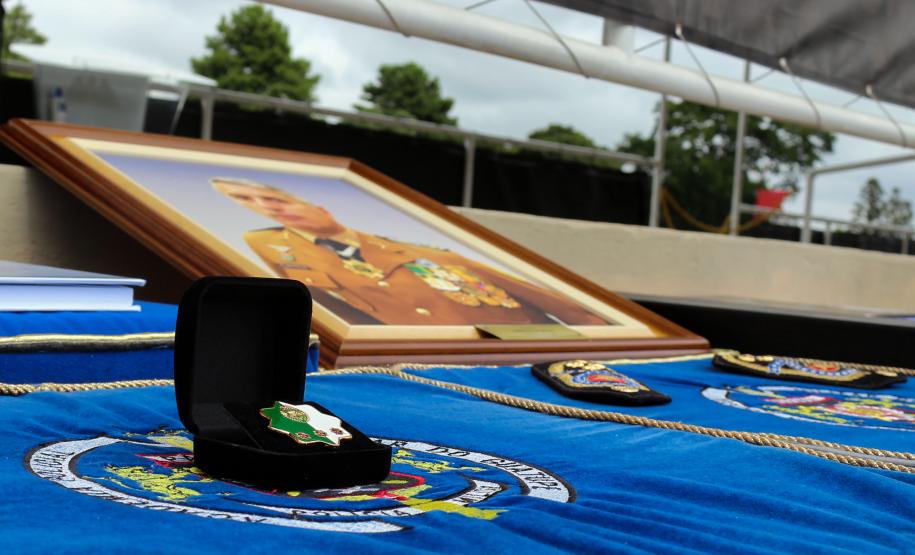 Polícia Militar do Paraná recebe novo Comandante-Geral durante solenidade na APMG, em São José dos Pinhais (PR)