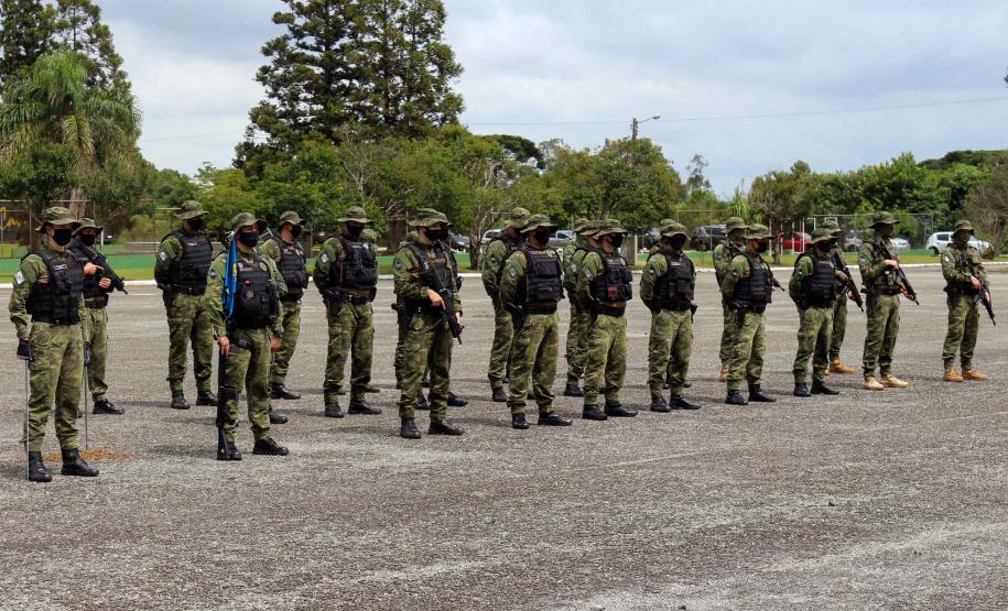Polícia Militar do Paraná recebe novo Comandante-Geral durante solenidade na APMG, em São José dos Pinhais (PR)