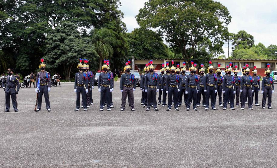 Polícia Militar do Paraná recebe novo Comandante-Geral durante solenidade na APMG, em São José dos Pinhais (PR)