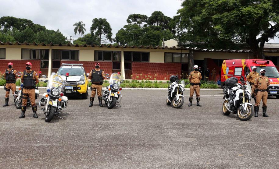 Polícia Militar do Paraná recebe novo Comandante-Geral durante solenidade na APMG, em São José dos Pinhais (PR)